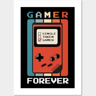 Retro gaming valentines valentine day gifts Posters and Art